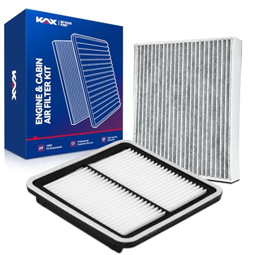KAX Engine & Cabin Air Filter Kit, Replacement for Subaru Outback 2010-2019, Legacy 2010-2019, Replace# CA9997 CF10285