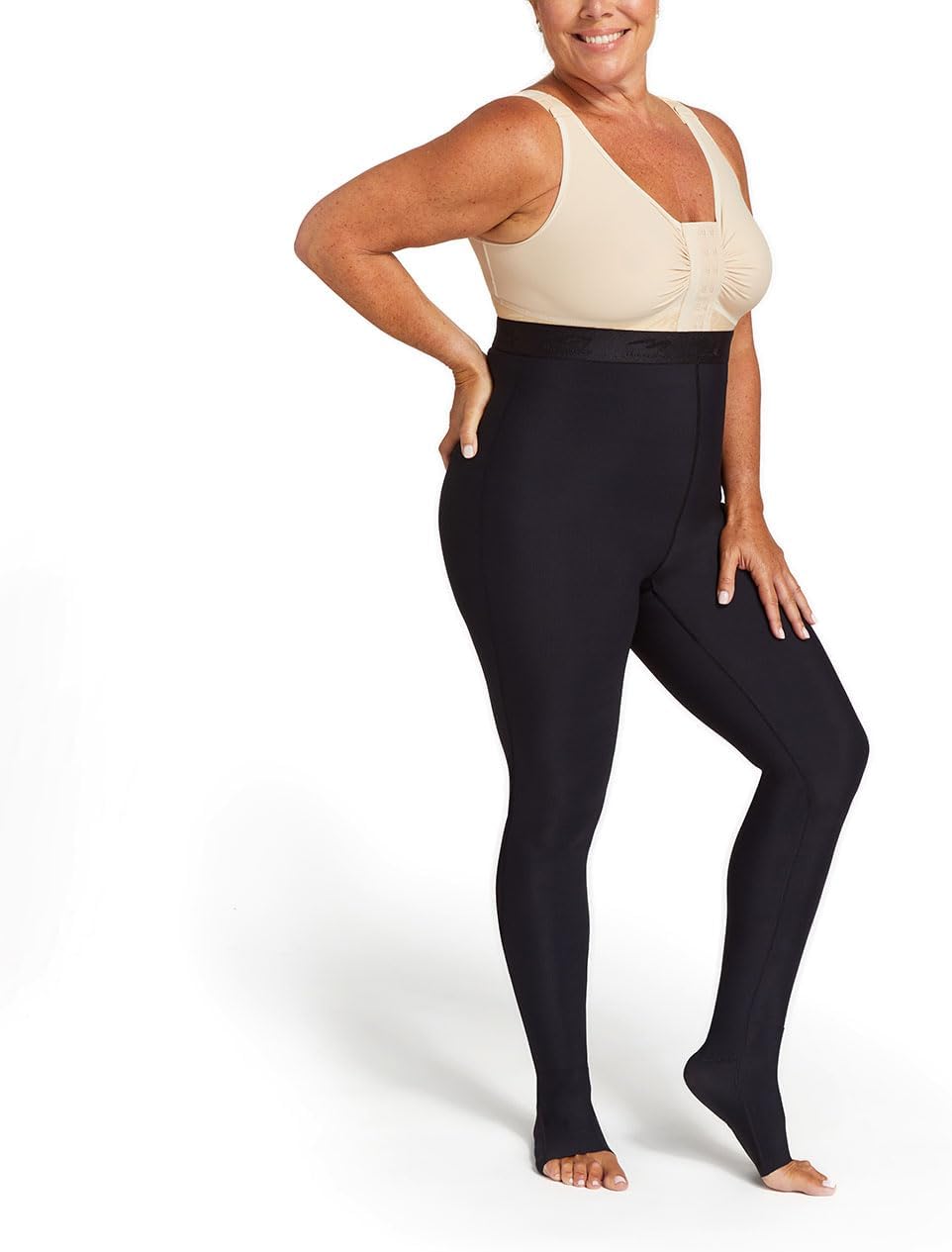 MARENA LIEMLMS Lipedema Mid-State Everyday Management Legging, 15-20 mmHg Compression - Image 4