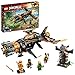 Produktbild LEGO NINJAGO Legacy Boulder Blaster 71736 Airplane Toy Featuring Collectible Figurines, New 2021 (449 Pieces)