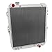 KUNTAUTOS 3 Row Aluminum Radiator for 1993-1996 Toyota Hilux Surf KZN130 SUV 3.0 3.0L Diesel 1KZ-TE (3 Core Radiator)