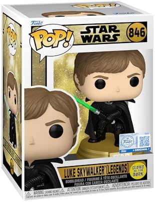 Funko Pop! Star Wars: Legends - Luke Skywalker - Glow in The Dark...