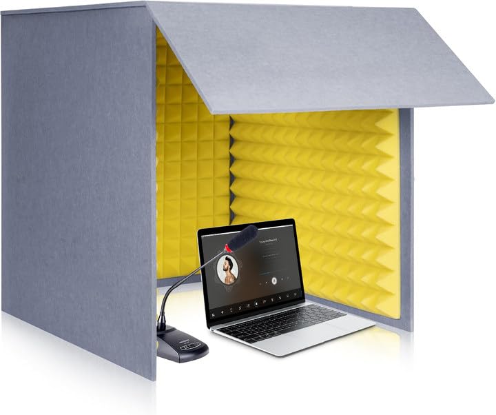 Amazon.co.jp: Rxakudedo 簡易防音室 レコーディングスタジオ 騒音を