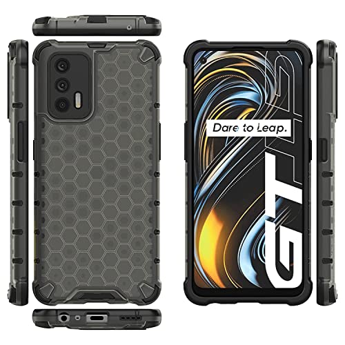 Image of Glasgow Back Case Cover Compatible with Realme X7 Max / X7 Max 5G (Stylish Design) -Black
