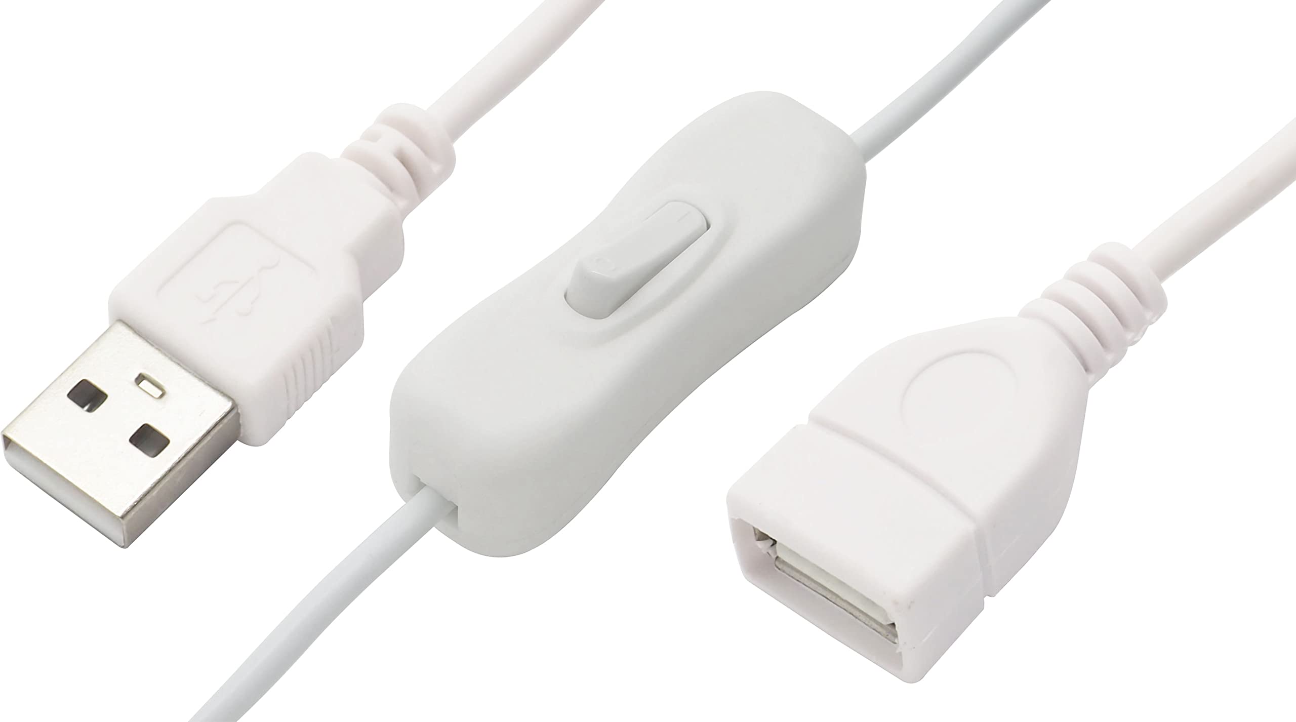 Amazon.co.jp: オーディオファン USBケーブル スイッチ付き 延長コード