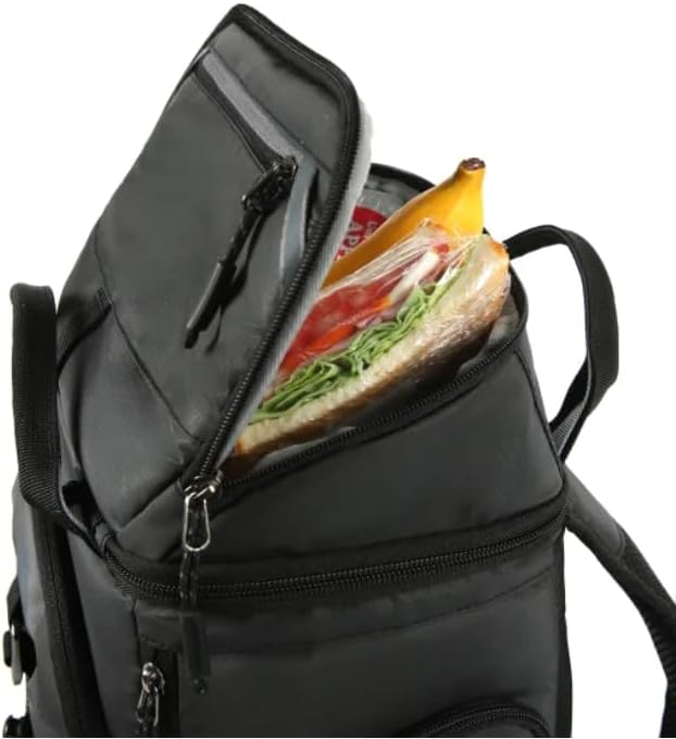 26 CANS Titan by Arctic-Zone Super Foam and Leak Proof Backpack Cooler - Black