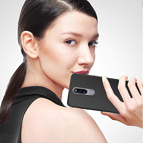Image of Case Creation Luxurious OG Series for Oppo F11 Pro Case Cover,Anti-Dirty Slim Case Frosted Matte Cute Candy TPU Raised Bezel (Splash of Color) Back Cover for Oppo F11 Pro -Black