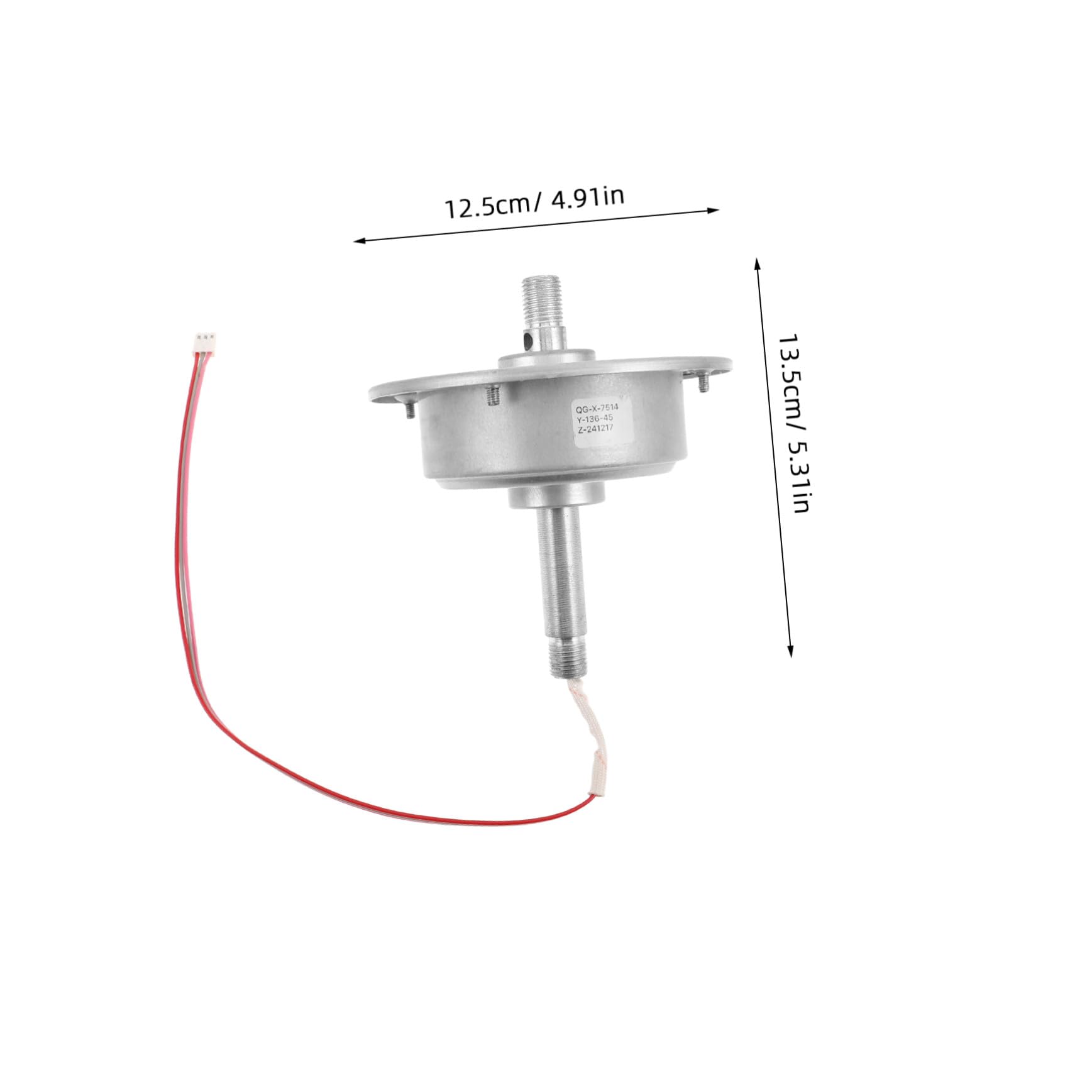 Operitacx Motor de Ventilador Invisible Motor de Techo Silencioso de Velocidad Variable Eléctrico para Festivales Reuniones y Eventos Festivos