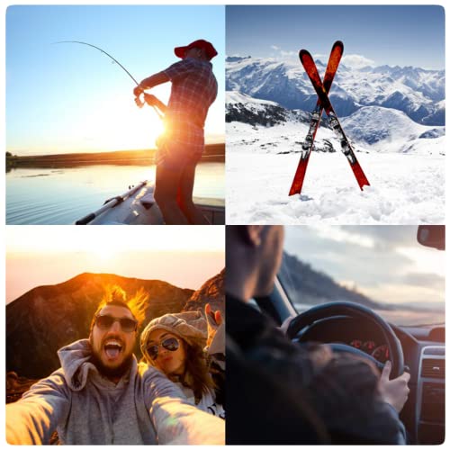 Polarized Clip On Flip Up UV Protection and Anti-Glare Outdoor Sunglasses for Prescription Glasses4