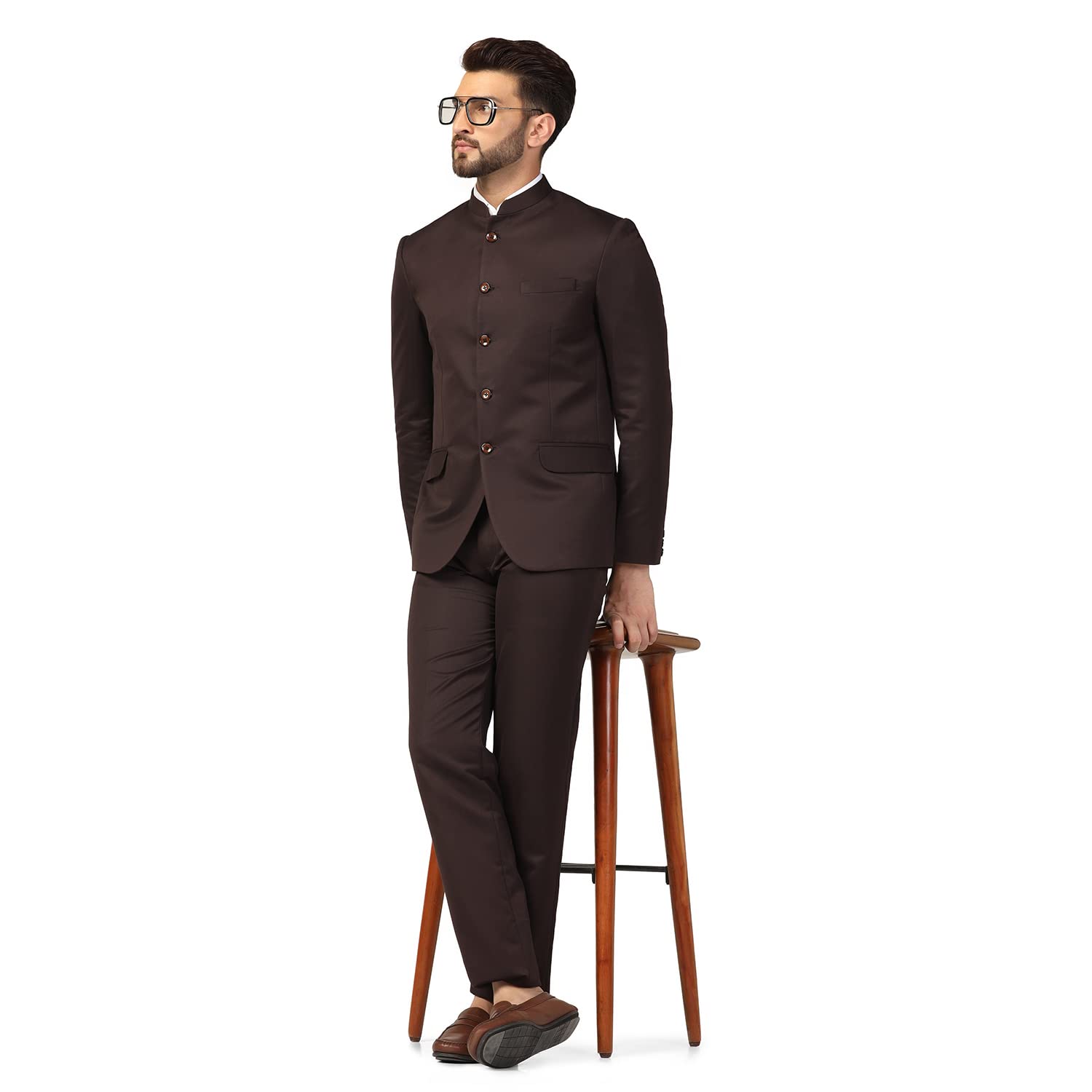 tahvo Mens Slim Fit Two Piece Suit Set-picture-30
