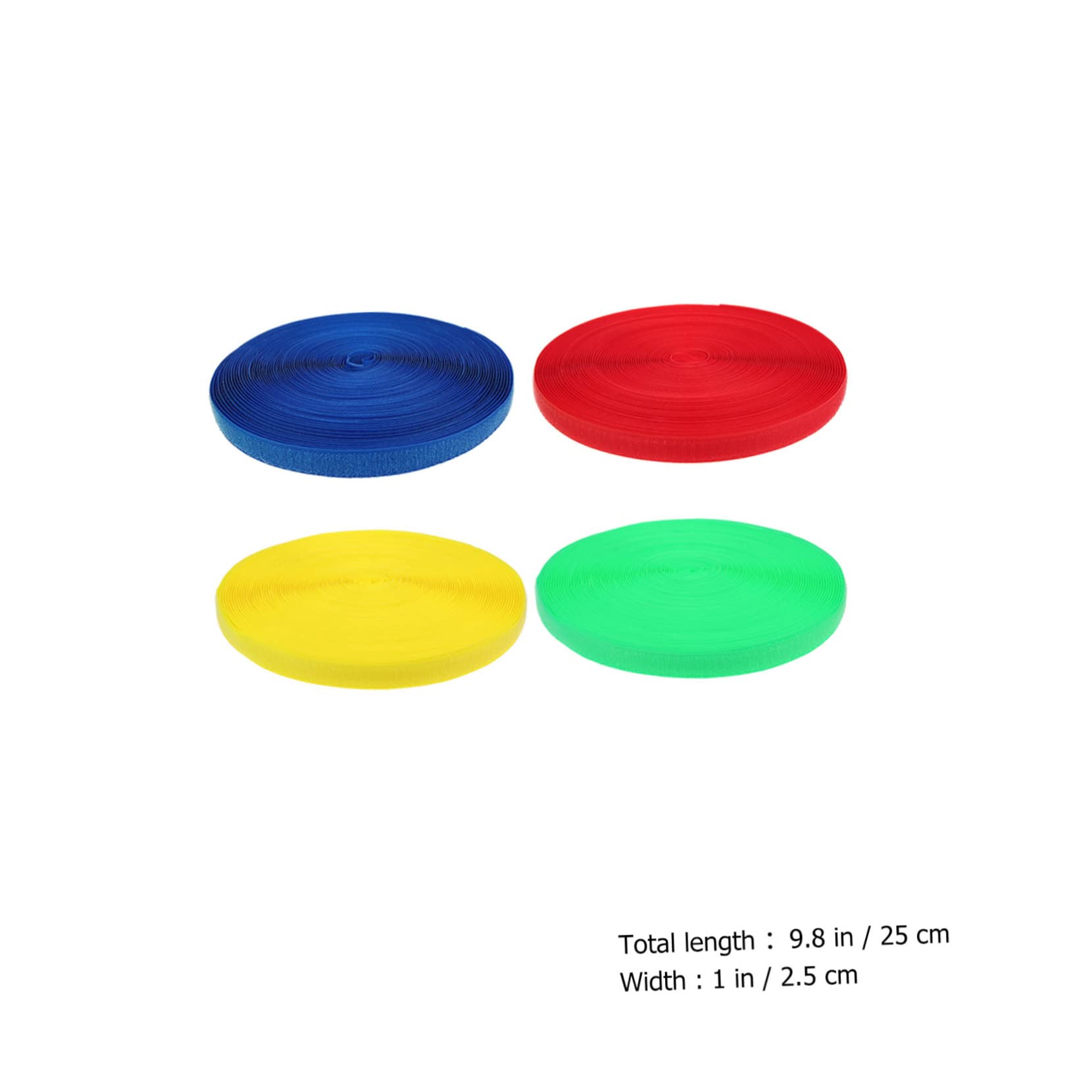 OFFSCH 2cm Hook and Loop Tape 4pcs/kit Boys and Girls Carpet Spot Marker Funny and Educational Safe for Home and School