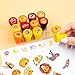 36PCS Lion Party Favors - 24PCS Pre-Cut Temporary Tattoos & 12PCS Stamps - Ideal Safari Jungle Animal Themed Birthday Card Decorations Supplies Goodie Bag Kids Gifts Classroom Rewards Prizes