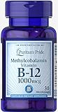 Puritan's Pride Methylcobalamin Vitamin B-12 1000 mcg-30 Microlozenges