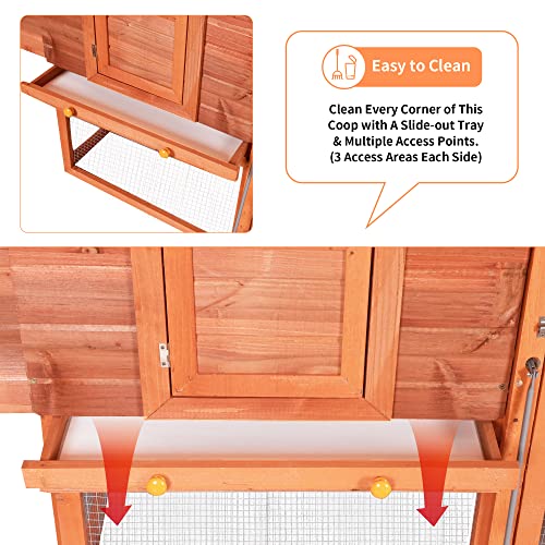 Merax Chicken Coop Wooden House Cage For Small Animals Hen Coop Nesting Box (Chicken Coop#1) #TOP3