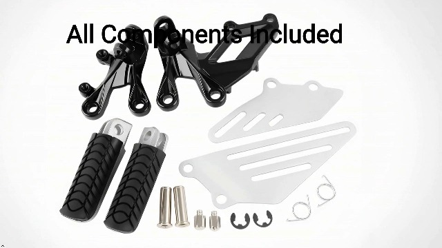 Amazon.com: KASIMT Motorcycle Front Footpeg Bracket Assembly Kit
