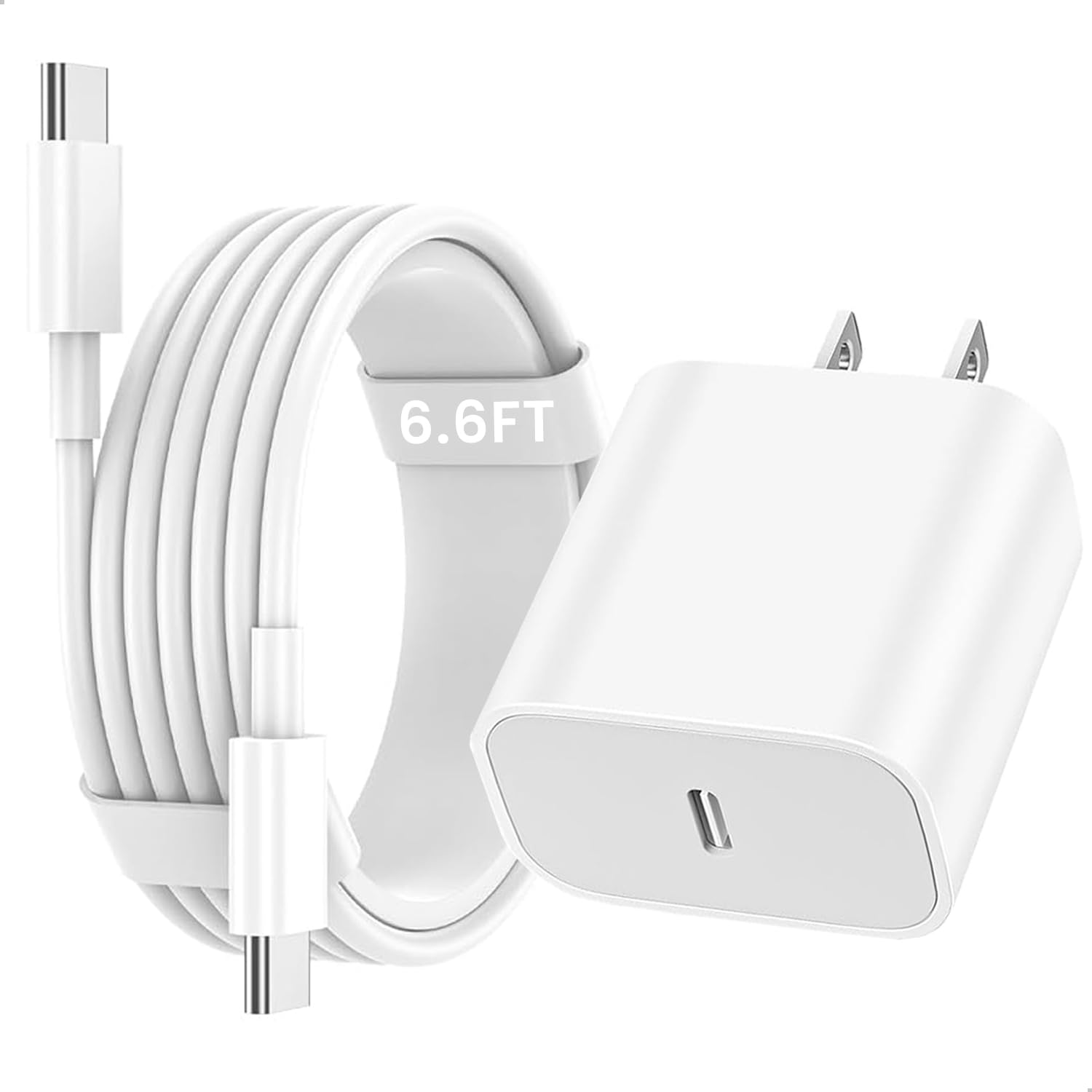 Photo 1 of Aevonz 20W USB C Fast Charger with 6.6ft Cable