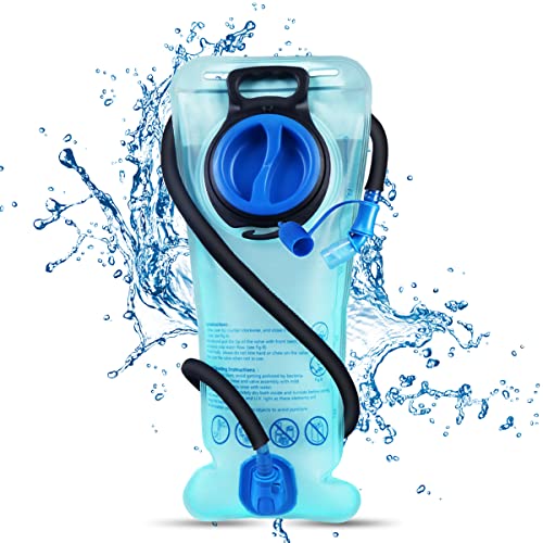 Lunidry Trinkblase, 2L, 3L Wasserbeutel Wasserblase, Trinksystem für Rucksack, Wanderrucksack Trinkrucksack Trinkbeutel, Hydration Bladder Zum Camping Radfahren Freiheit Outdoor Cover