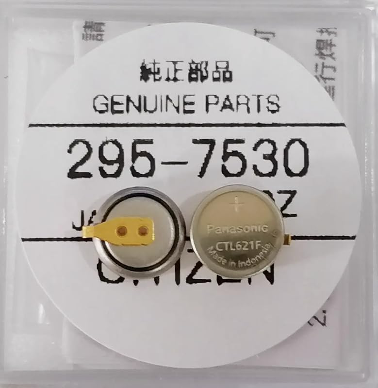 1pcs Rechargeable Battery Capacitor Eco-Drive 295-753 295-7530 CTL621F