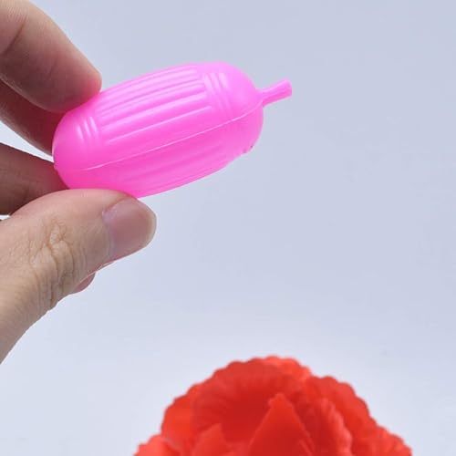 Miniatura 4 de PRETYZOOM Broma de payaso de tallo corto de broma de payaso con flores de rosas, Plástico