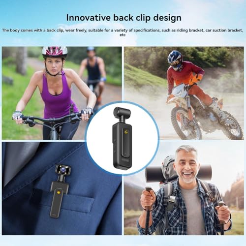 Cámara de acción 4K portátil para documentar tus viajes y rutas deportivas con WiFi de 64 GB 4