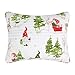 Levtex Home Merry & Bright Collection - Gnome Forest Quilt Set - King Holiday Quilt 102x86 and Two King Shams 20x36 - Christmas Gnomes - Red, Green and White - Reversible - Polyester