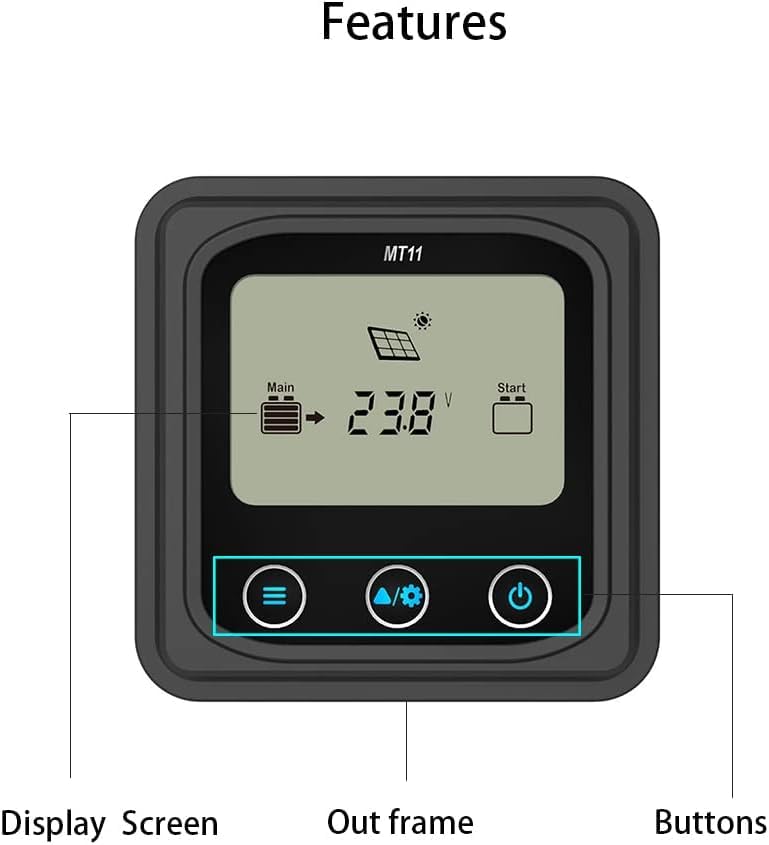 Télécommande EPEVER MT11 moniteur de camping-car pour DuoRacer