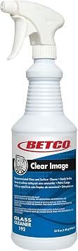 Betco Clear Image Glass and Surface Cleaner, 32 Oz., 12 Bottles/Carton 1921200CT
