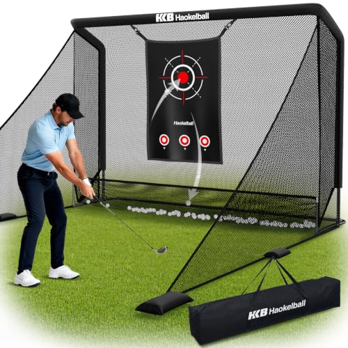 Haokelball 10×8 ft Simulator Cage