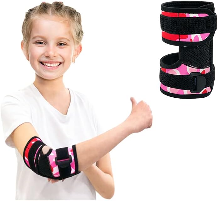 Thumb Sucking Stop for Kids Thumb Guard Nail Biting Treatment for Kids Toddlers Finger Sucking Stop Biting Nails Prevention Anti Thumb Sucking Finger Hand Stopper Child Elbow Immobilizer Brace (1PCS)