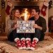 Socken Adventskalender – 24 Tage Advent Countdown – 12 Paar bunte Crew-Socken | für Erwachsene, Damen, Herren, Winter, Indoor