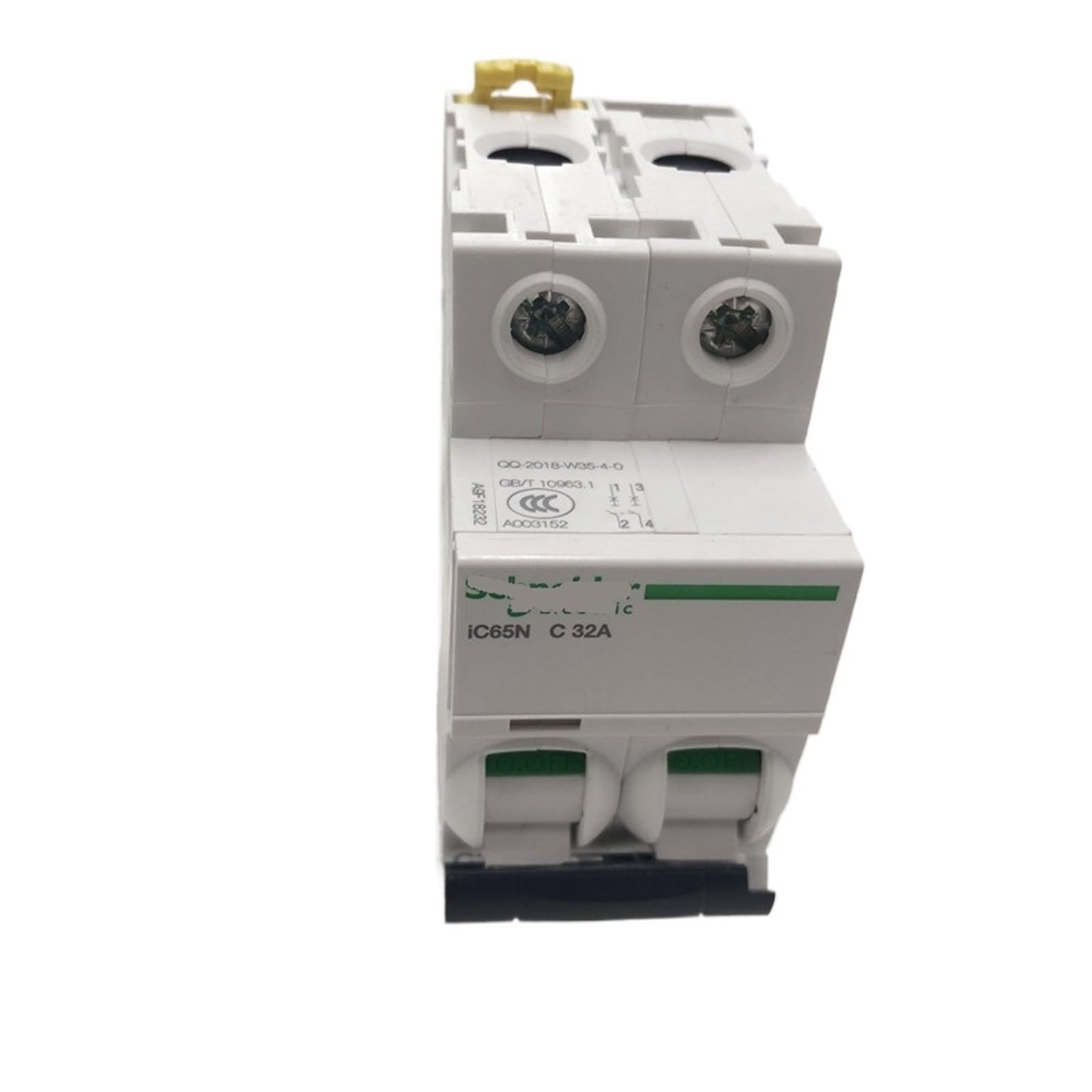 Interrupteur à air IC65N 2P disjoncteur modulaire bipolaire 20A pour réseau électrique intérieur