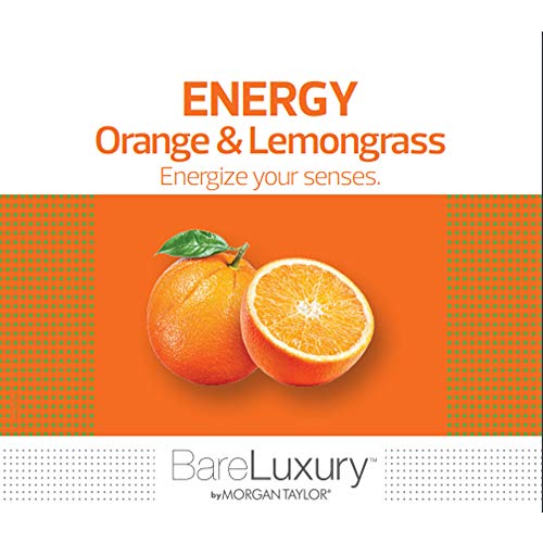 Morgan Taylor Nail Lacquer Spa Bareluxury Energy Orange & Lemongrass Lotion, Spa Gifts, Foot Massage, Self Care Gifts, Relaxtion Gifts For Women, 8 Oz #TOP1