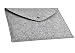Produktbild Filz Laptop Sleeve Laptoptasche Hülle Laptophülle Tasche für Notebook Laptophülle Schutzhülle für 10-17 Zoll Macbook,iPad 17" Dunkel Grau