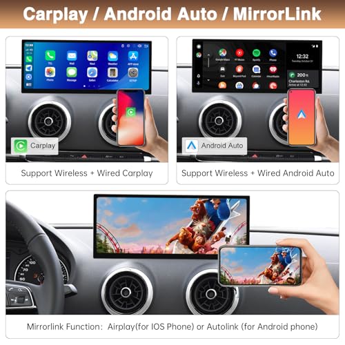 Pantalla de actualización 12.3 pulgadas para Audi A3/S3 2014-2019 miniatura 4