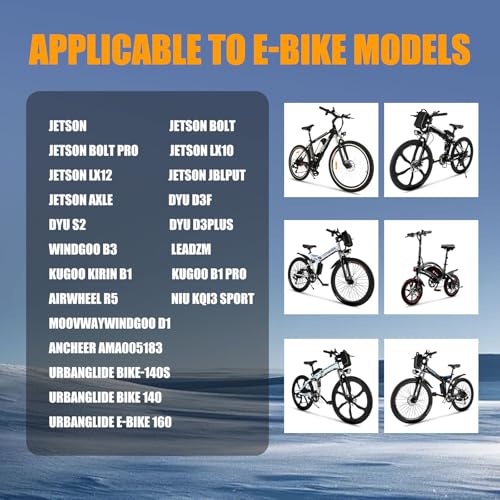 Image of 36V 10Ah 360Wh Lithium Battery Pack for Jetson Bolt Pro E-Bikes, Genuine with 15A BMS, Compatible with 200W-350W Motors, E-Scooters, ATVs, Electr Features Authentic OEM-Grade