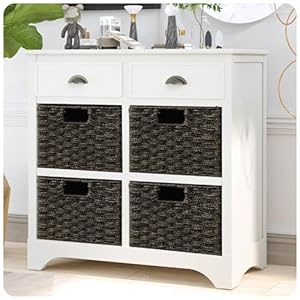 Modern Console Tables for Living Room Solid Wood MDF White 28 Entryway Table with Storage Sturdy Hallway Table for Entryway Multifunctional Entry Way Table Home Furniture