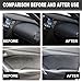 Car Crystal Coating, Ceramic Coating Plastic Refurbish Agent, 30ml Professional Automobile Restoration for Dashboard, Seats, Steering Wheel, Wheels, Waterproof with Applicator Sponge and Cloth