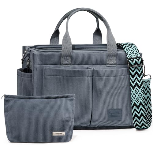 Captain Blues Cord Tasche Damen, Große Handtasche Shopper...