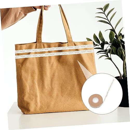 Ruban brodé raffiné Anneome pour finitions de vêtements et paquets d'exception