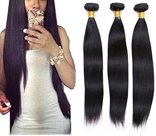Goood Hair Unprocessed Super Brazilian Virgin Hair Straight 4 Pcs/lot Goood Hair Products Virgin Brazilian Hair Weave Bundles 50g/ps 4pcs/ Lot Total 200g (20 22 24 24) - coolthings.us