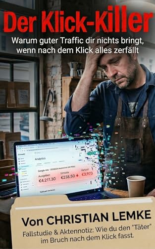 Der Klick-Killer: Warum guter Traffic dir nichts bringt, wenn nach dem Klick alles zerfällt. (German Edition)