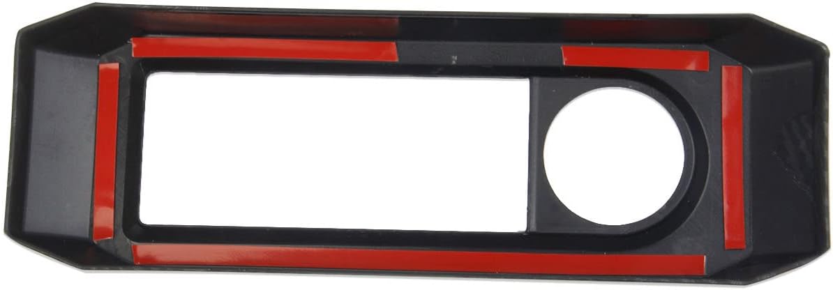 Carbon Fiber Central Control Adjustment Button Panel Cover Trim for Polaris Slingshot 2020-2026