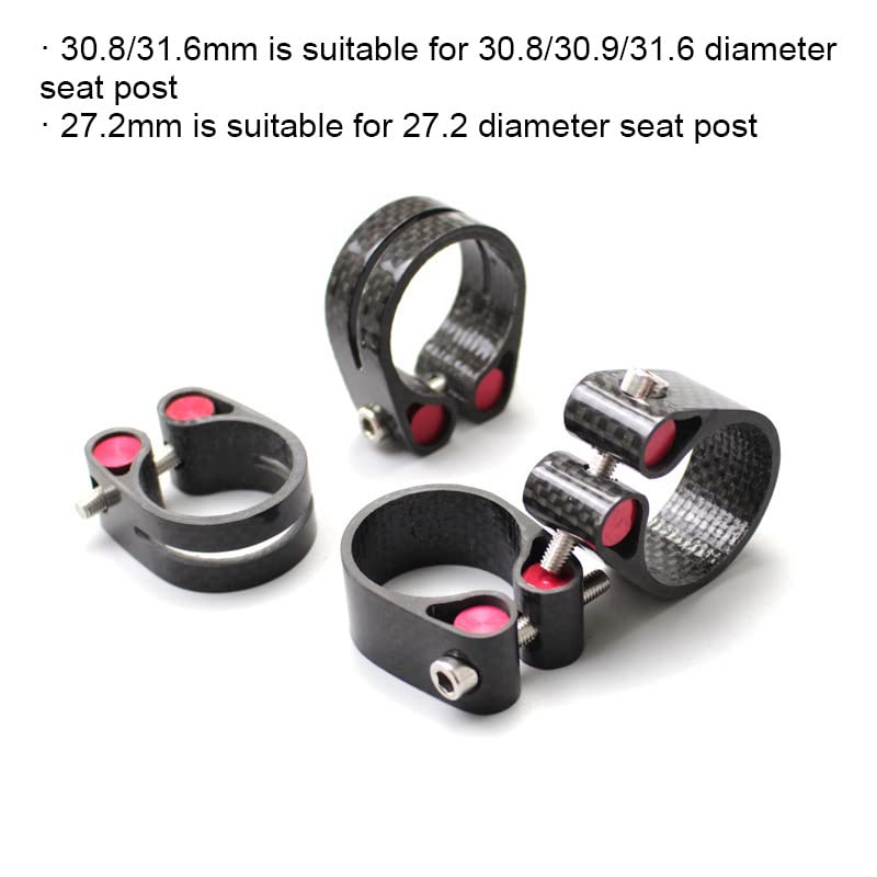 welche sattelklemme bei 31 6 sattelstütze Vollkohlenstoff Mtb Sattelstützeklemme for 27.2/30,8/31,6mm Quick Release Carbon Mountain Road Fahrradsitz Postklemme Sattelkloben(31.6 Open Glossy) Sport & Freizeit Sizes:39.5 Laufbekleidung Pedal and Flipper |
