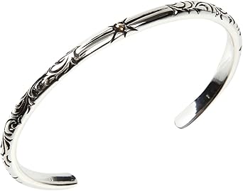 SBT バングル シルバー925 ブレスレット クロス 唐草模様 【新品】 SBT バングル ブレスレット シルバー925 クロス 唐草模様【人気】