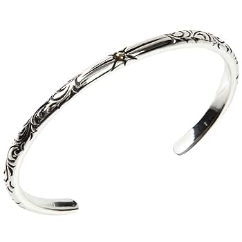 silver925無垢　【新品未使用】ネイティブ太陽バングル　シルバー925 楽天市場】太陽 バングル 【 Men's 】アメカジ ネイティブ系