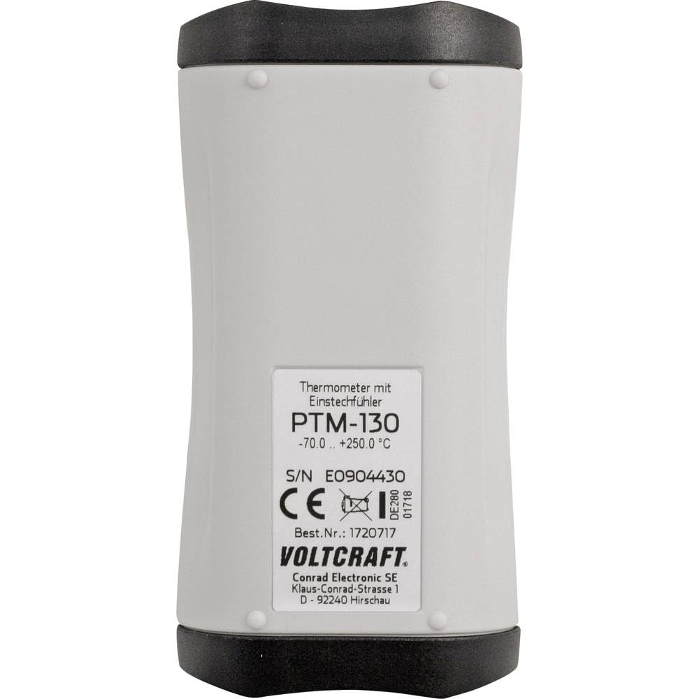 VOLTCRAFT PTM-130 Temperatur-Messgerät -70-250 °C Fühler-Typ Pt1000 IP65
