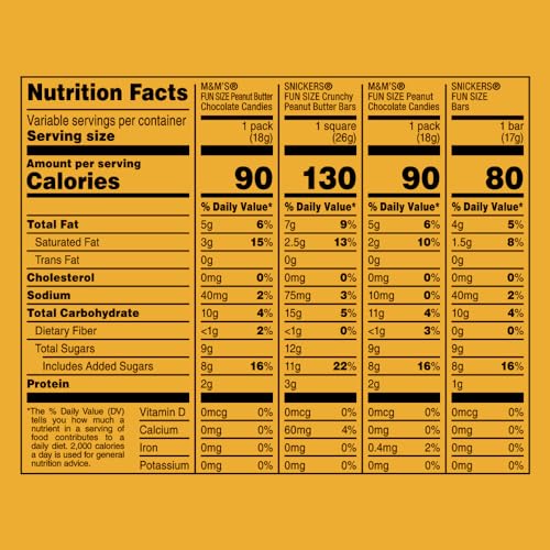 image for Mars M&M'S Chocolate Candy and SNICKERS Fun Size Peanut and Peanut But