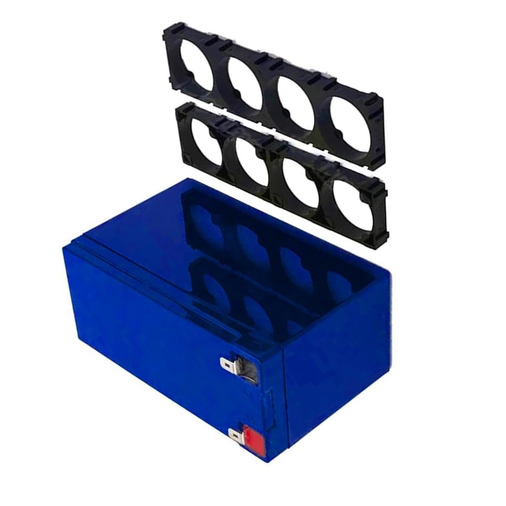 XAGMODSHN ABS Battery Enclosure with 32650/32700 Four Link Bracket Stylish ABS Battery Housing Lightweight Case