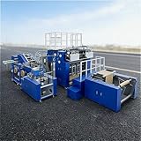 Paper Bag Making Machine, Industrial Flat Bottom Production System, Advanced Tension Control, for Large-Scale Converting Facilities