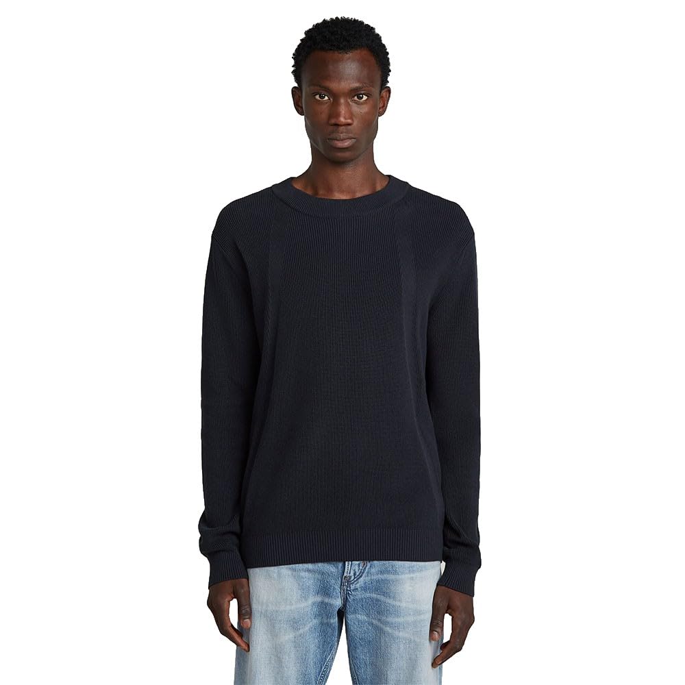 G-Star Herren Structure R Knit Sweater