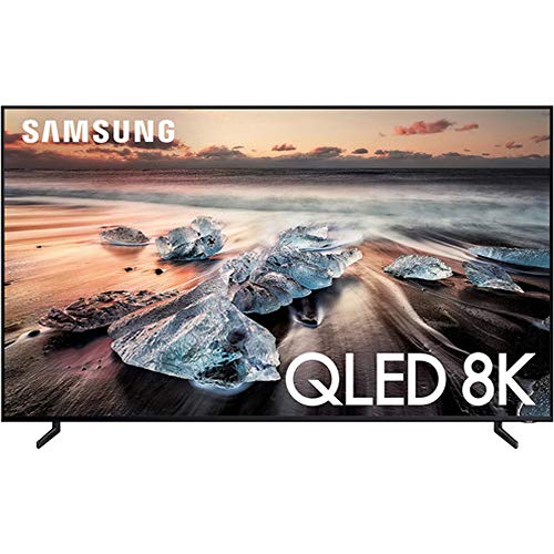 SAMSUNG QN75Q900RBFXZA Flat 75-Inch QLED 8K Q900 Series Ultra HD Smart TV with HDR and Alexa Compatibility (2019 Model)